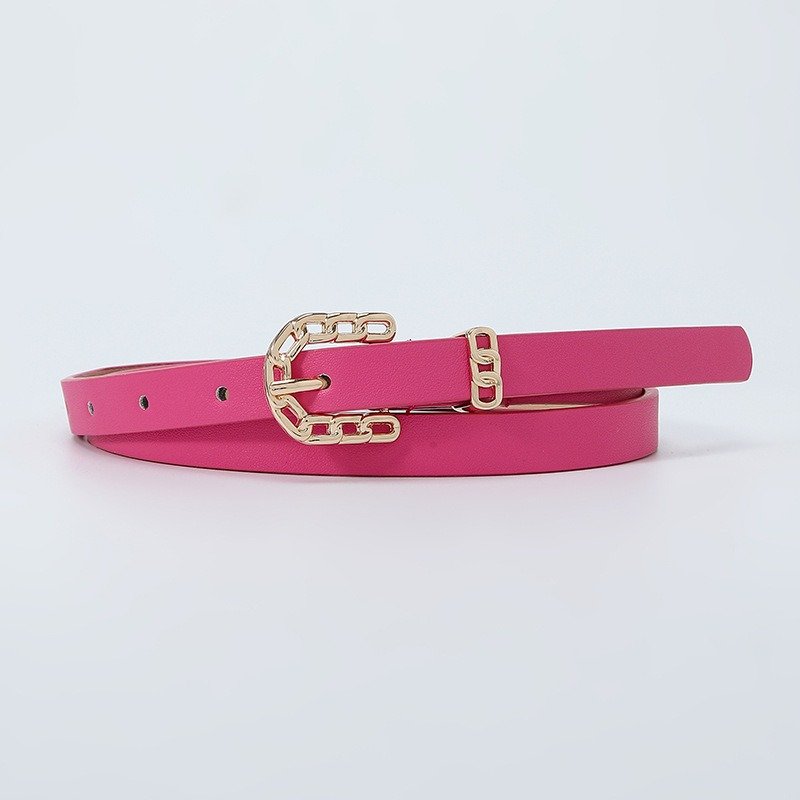 Golden Chain Buckle Belt