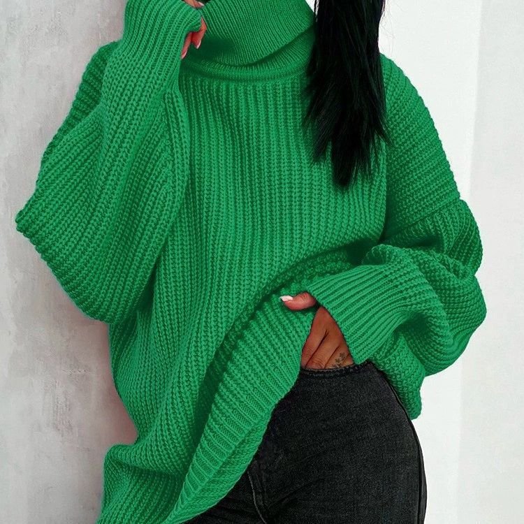 Oversize High Neck Sweater