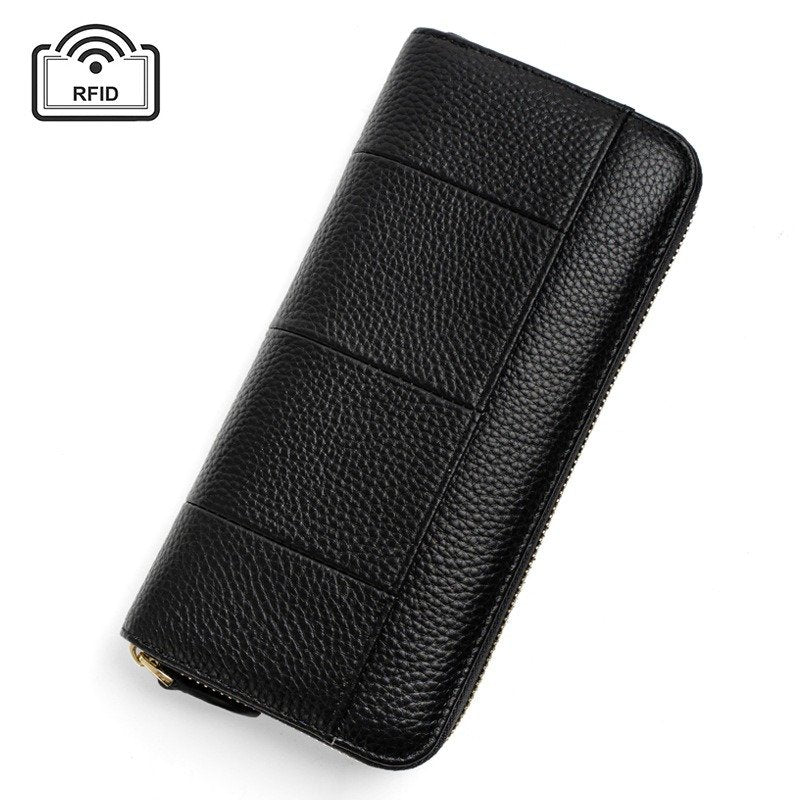 Women's Magnetic Wallet with Zipper