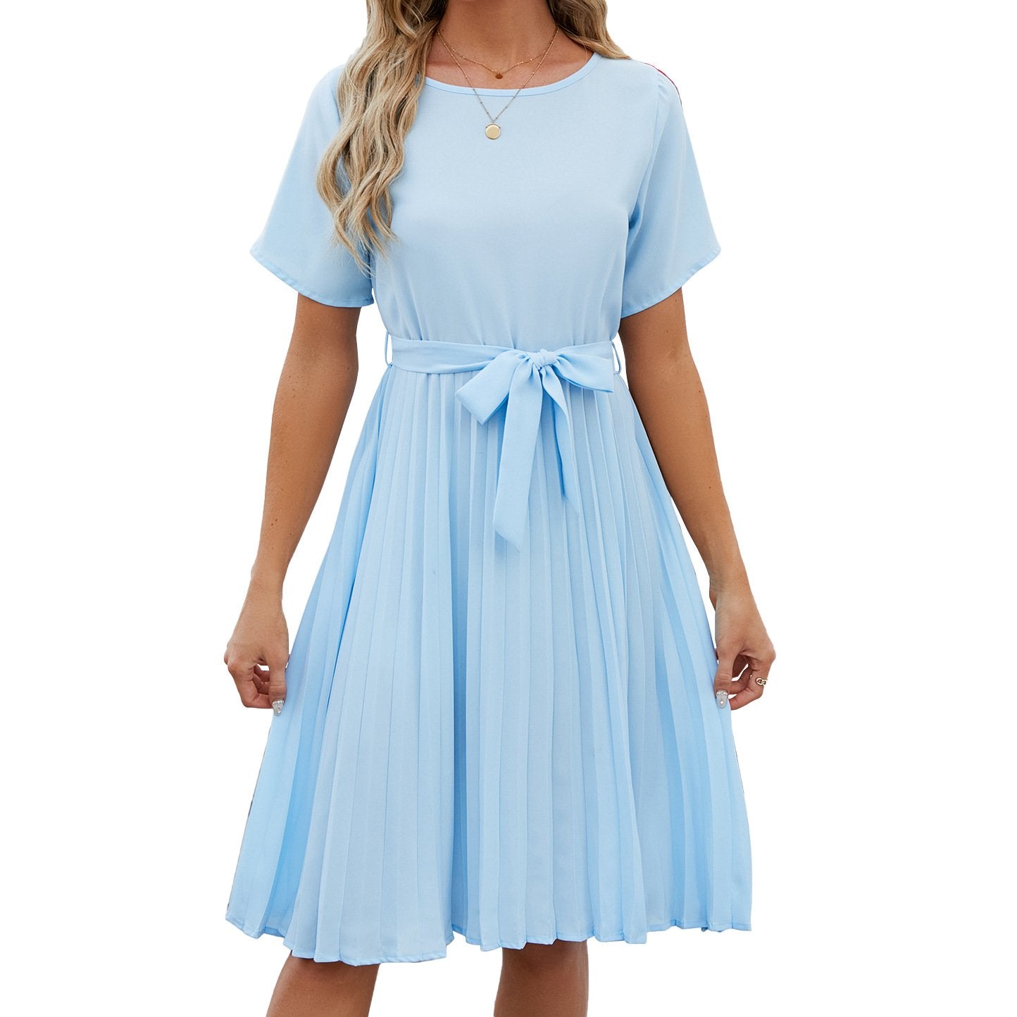 Loose Short Sleeve Dress