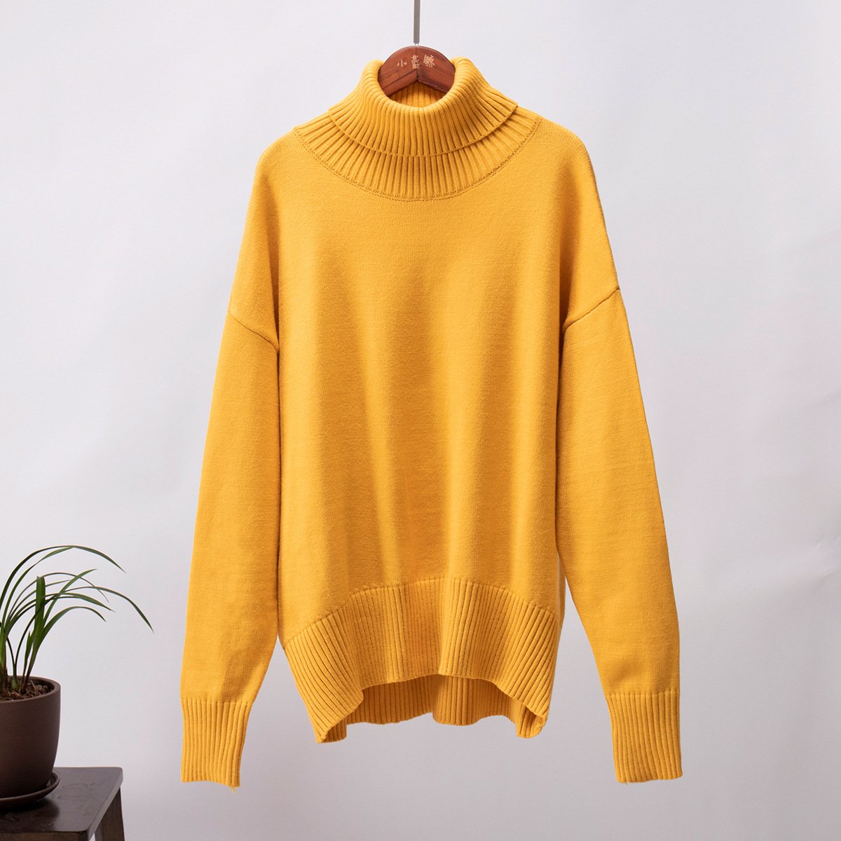 Overside High Neck Sweater