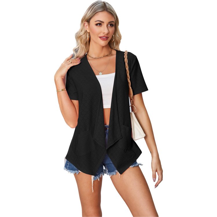 Short Sleeve Loose Cardigan