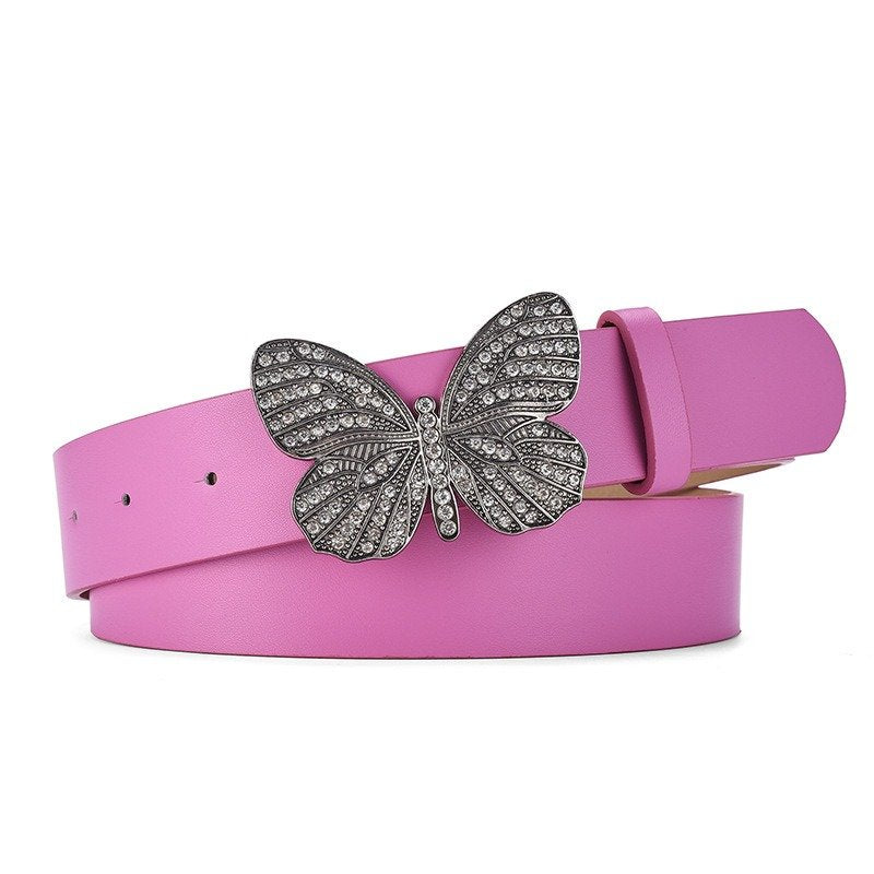 Butterfly Buckle Belt