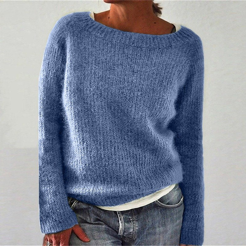 Basic Boat Neck Sweater