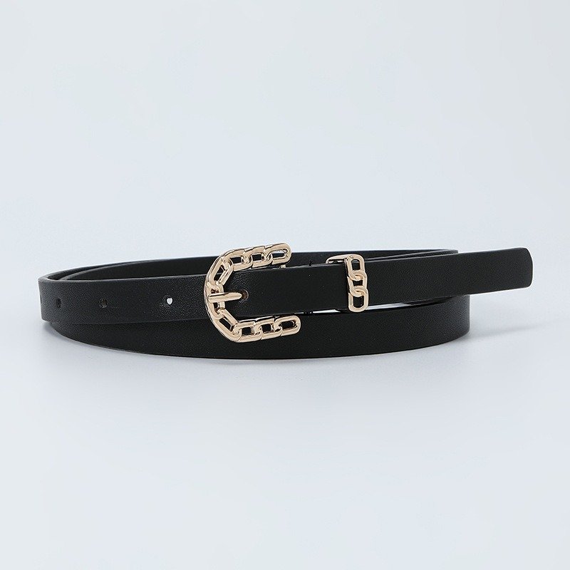 Golden Chain Buckle Belt