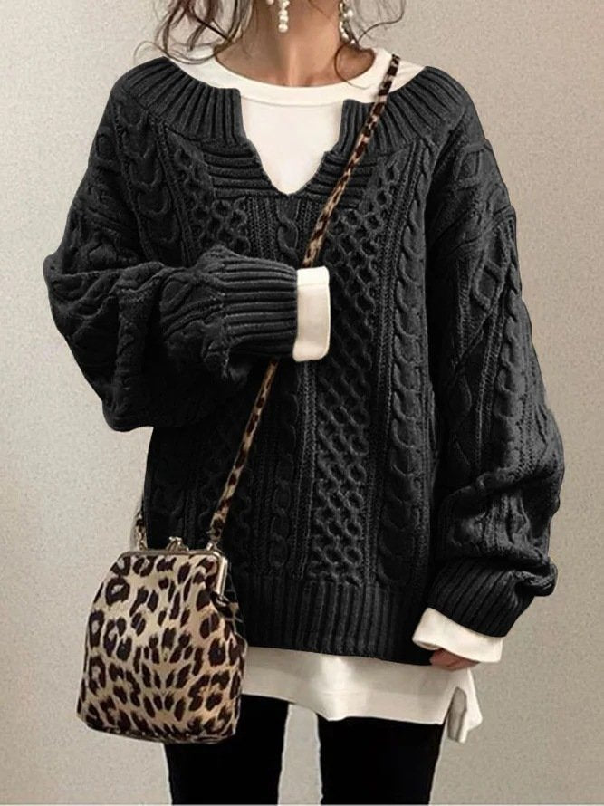 Long Knitted Sweater