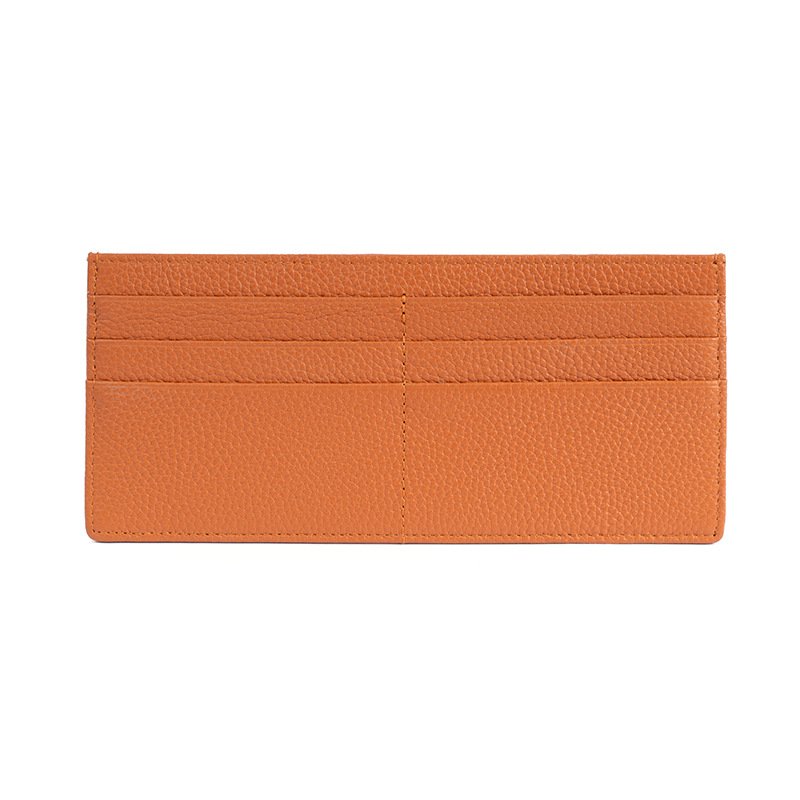 Wallet Card Bag Leather Multi Card Zipper