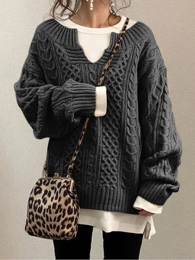 Long Knitted Sweater