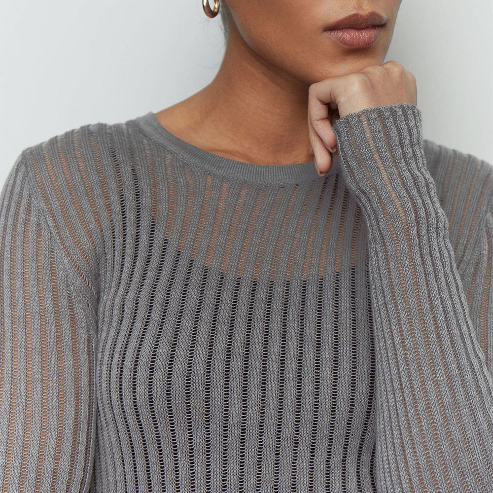 Round Neck Wool Sweater