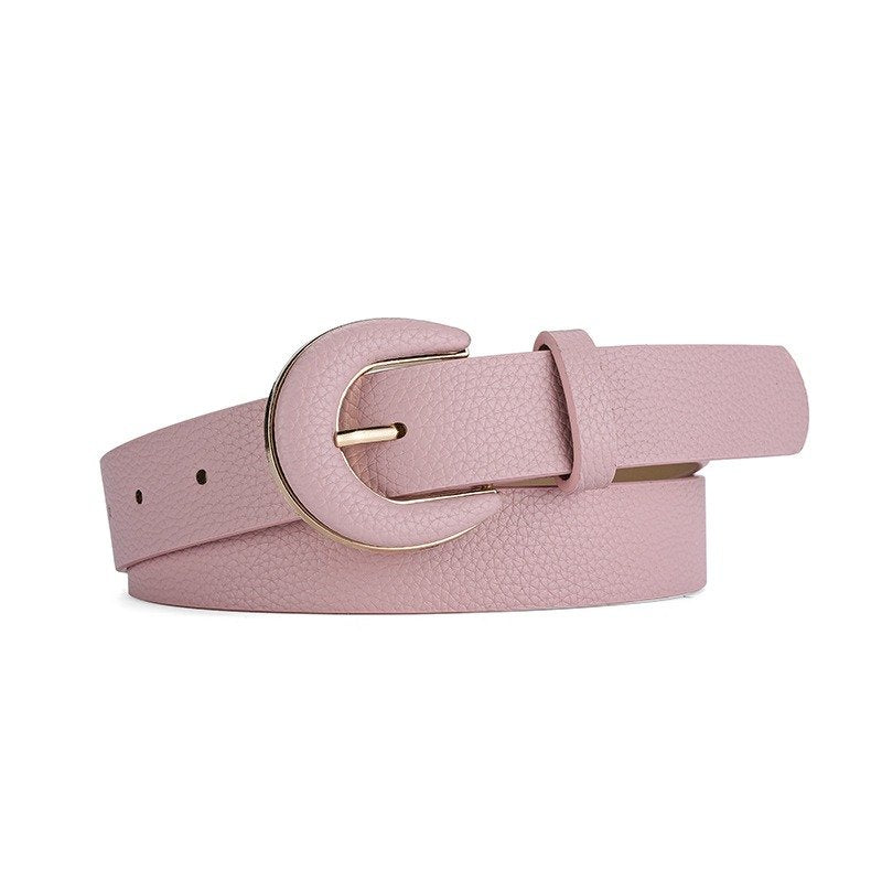 Wide Wrap Around Buckle Belt