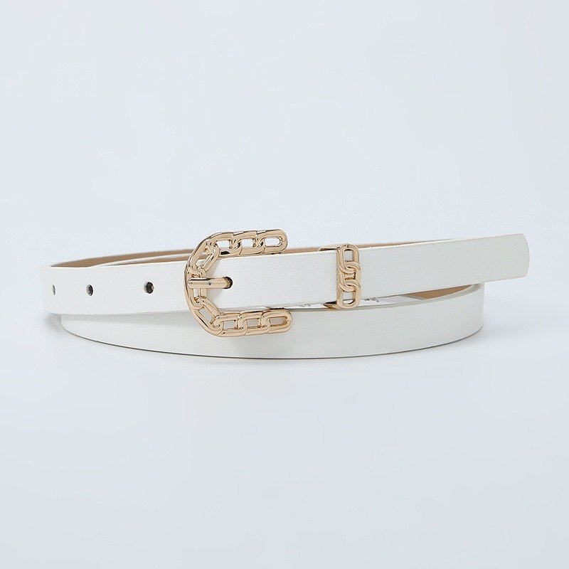 Golden Chain Buckle Belt