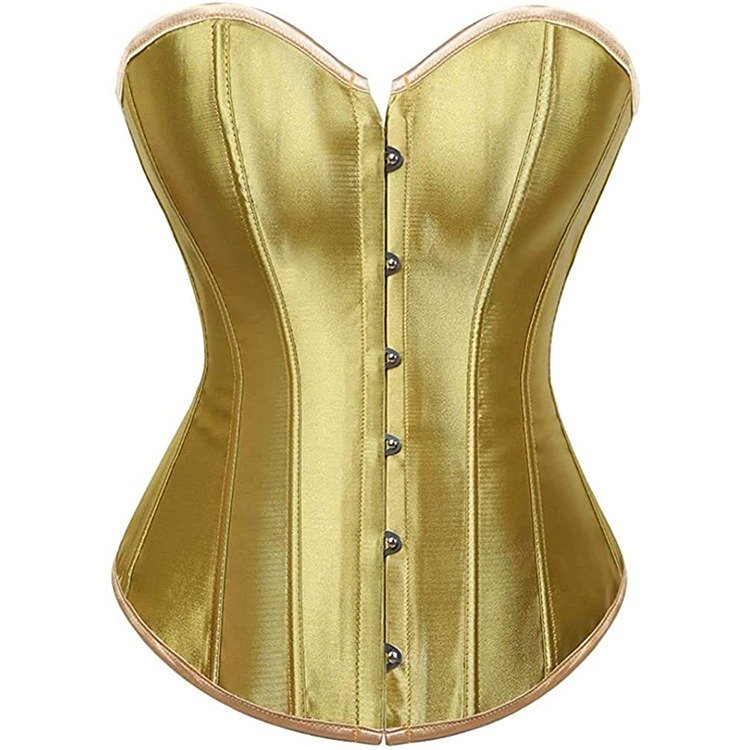 Solid Color Waist Shaped Palatial Corset