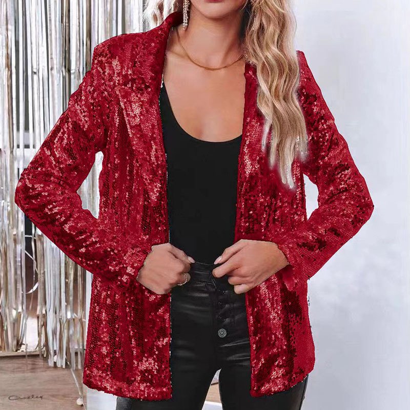 Sequin Suit Blazer