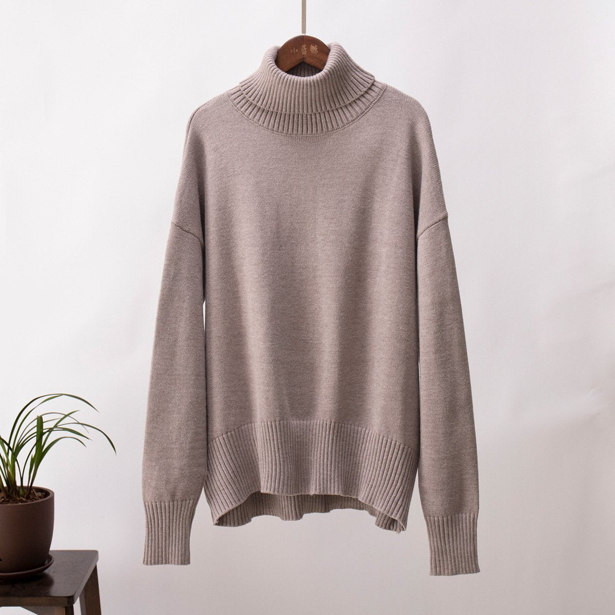 Overside High Neck Sweater