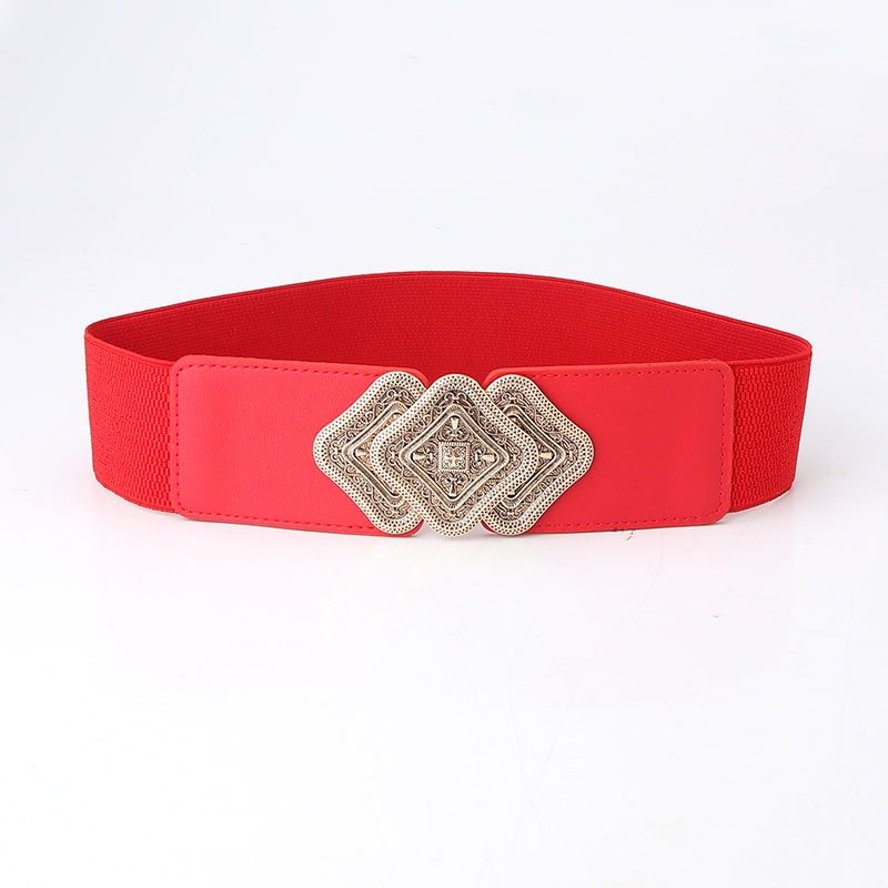 Wide Elastic Belt With Elegant Seal