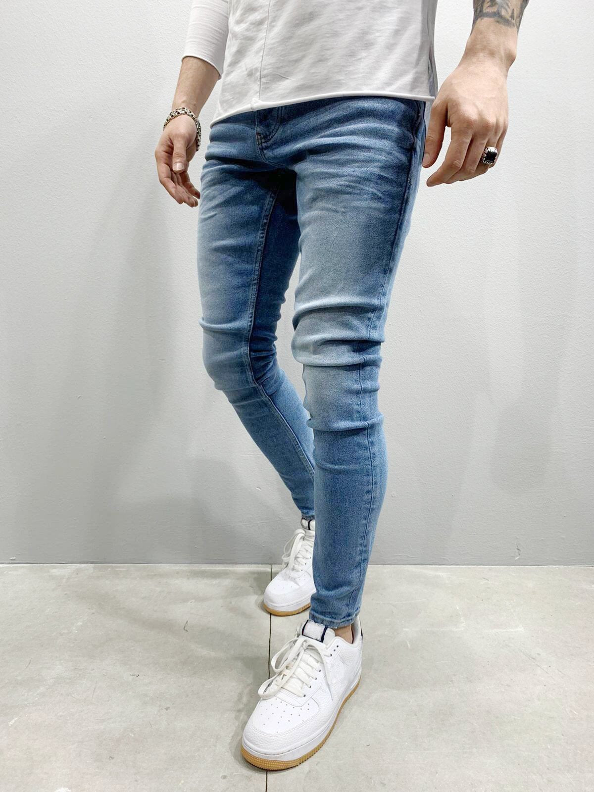 Stretch Skinny Jeans For Men