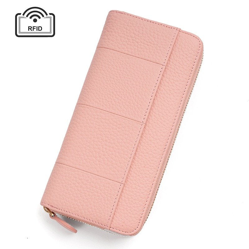 Women's Magnetic Wallet with Zipper