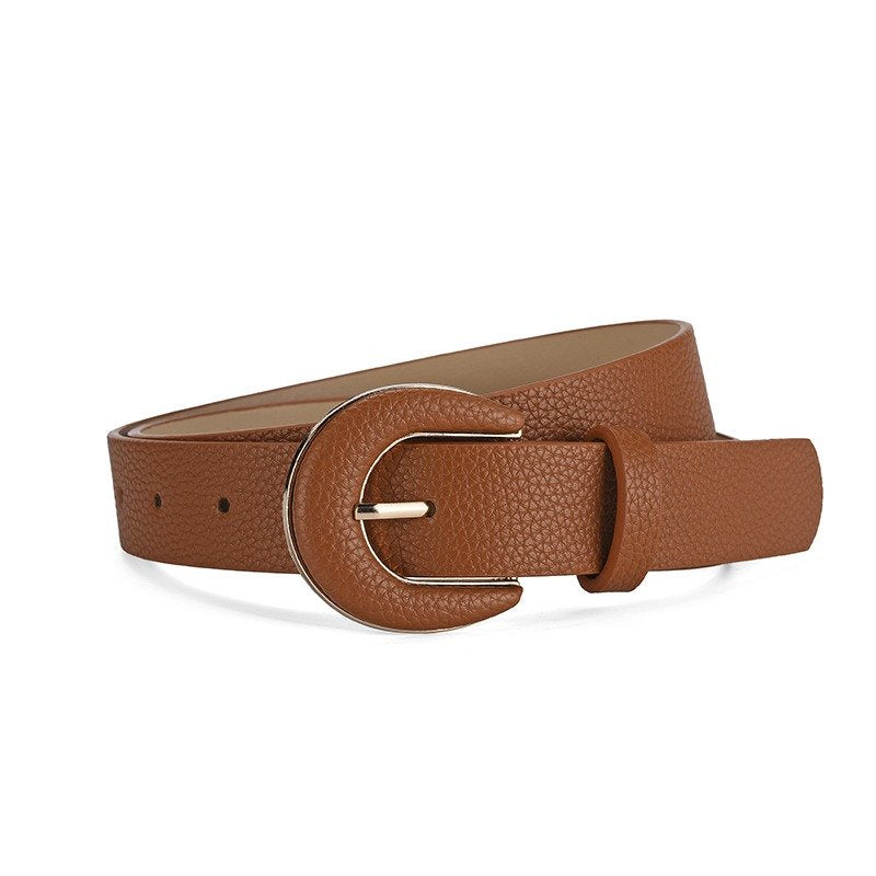 Wide Wrap Around Buckle Belt