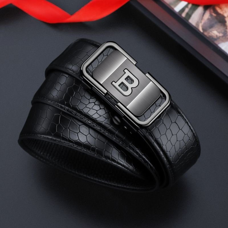 Crocodile Belt Automatic Buckle