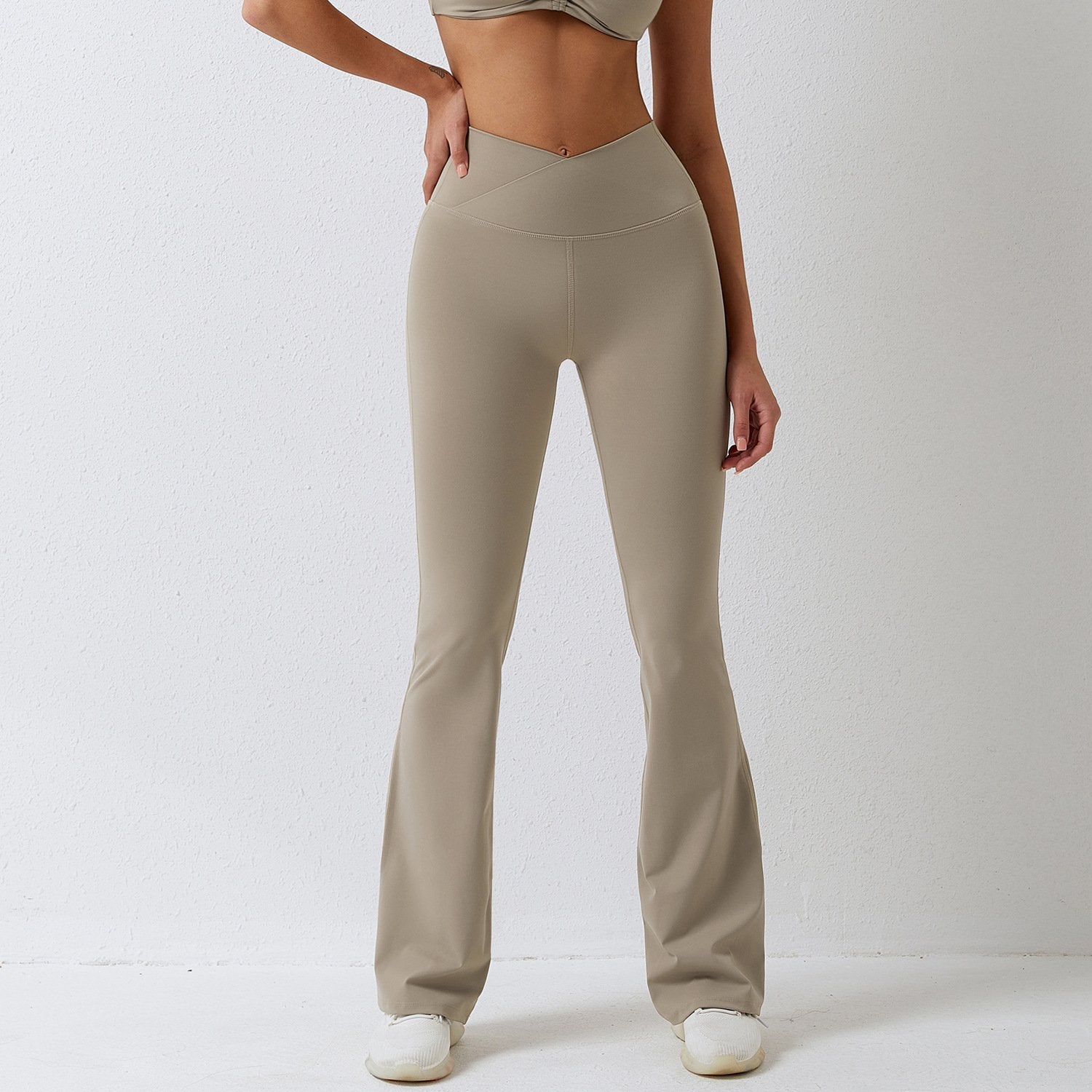 Skinny Wide Leg Sports Pants