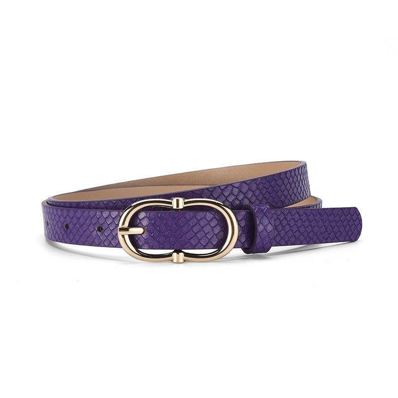 Multicolored Snake Belt