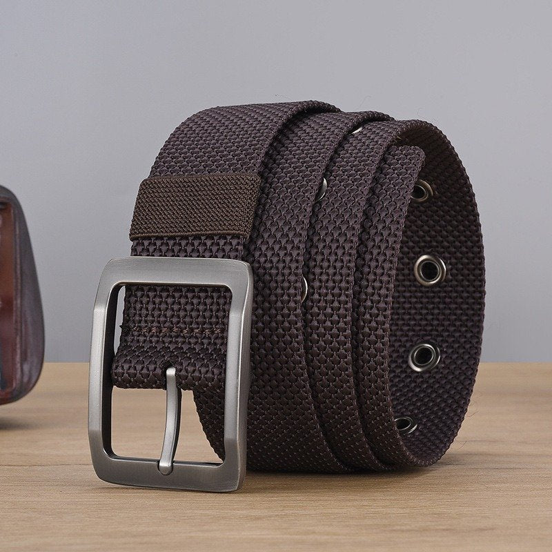 Men's Nylon Canvas Tactical Belt