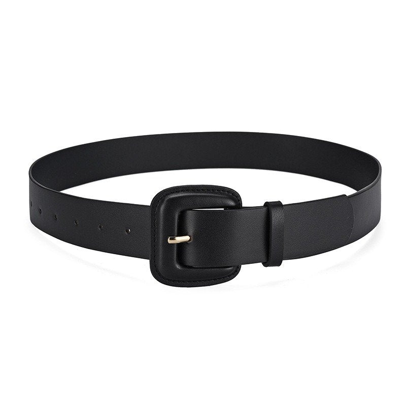 Square Buckle Belt Three Colors