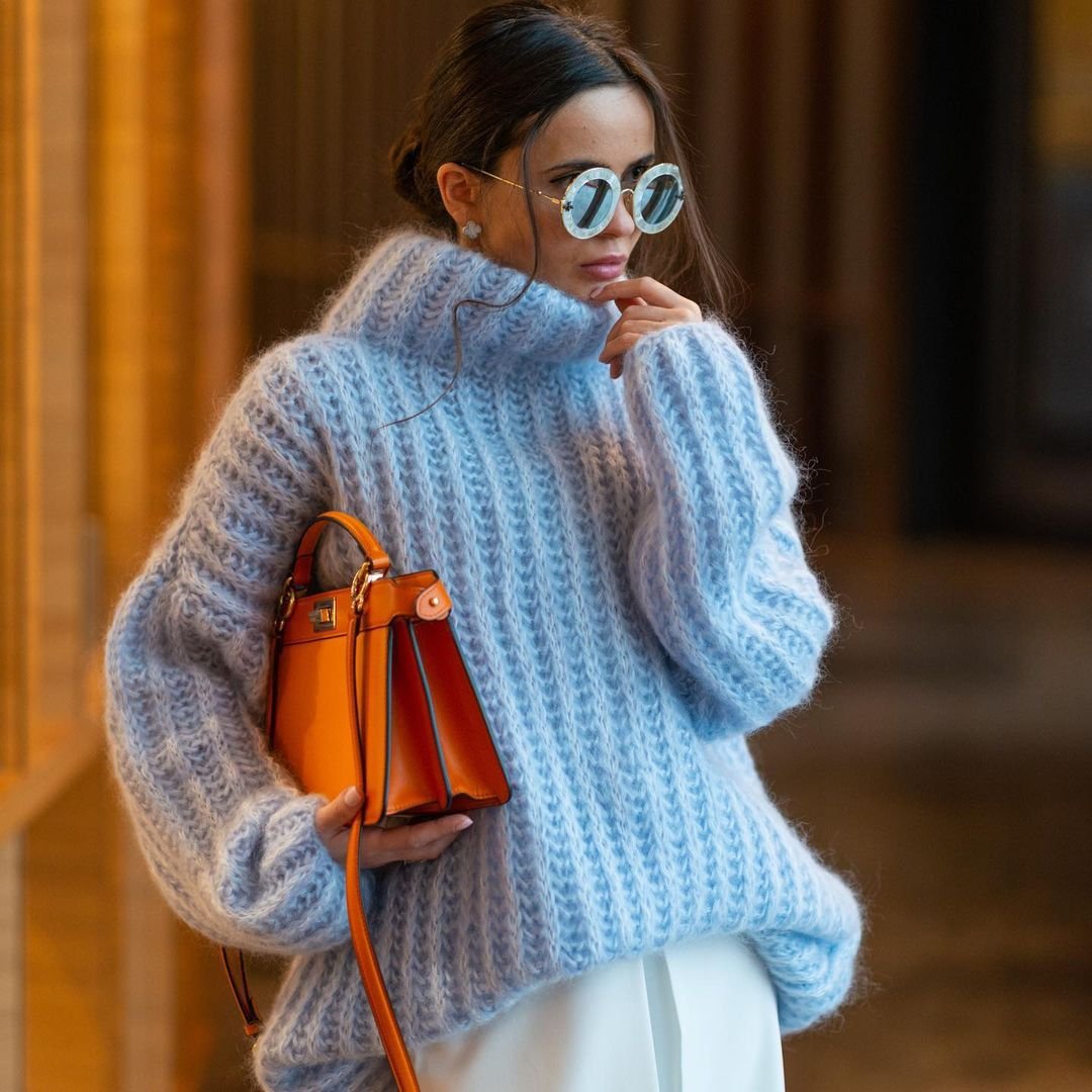 Fluffy Sleeve Sweaters