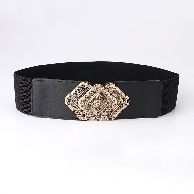 Wide Elastic Belt With Elegant Seal