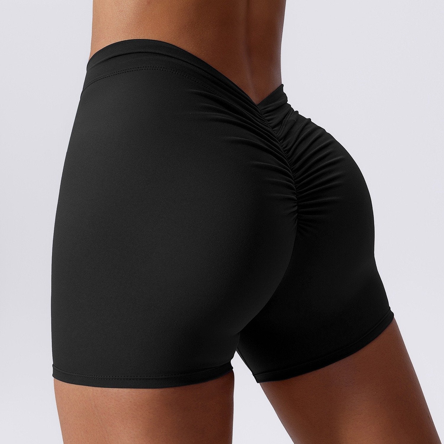 Short Tight Elastic Sport Pants