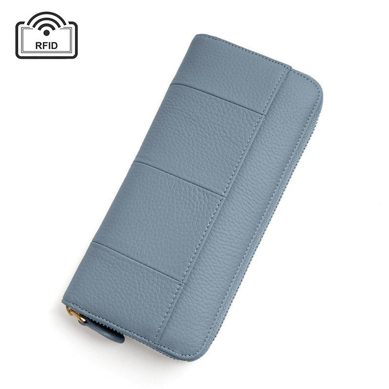 Women's Magnetic Wallet with Zipper