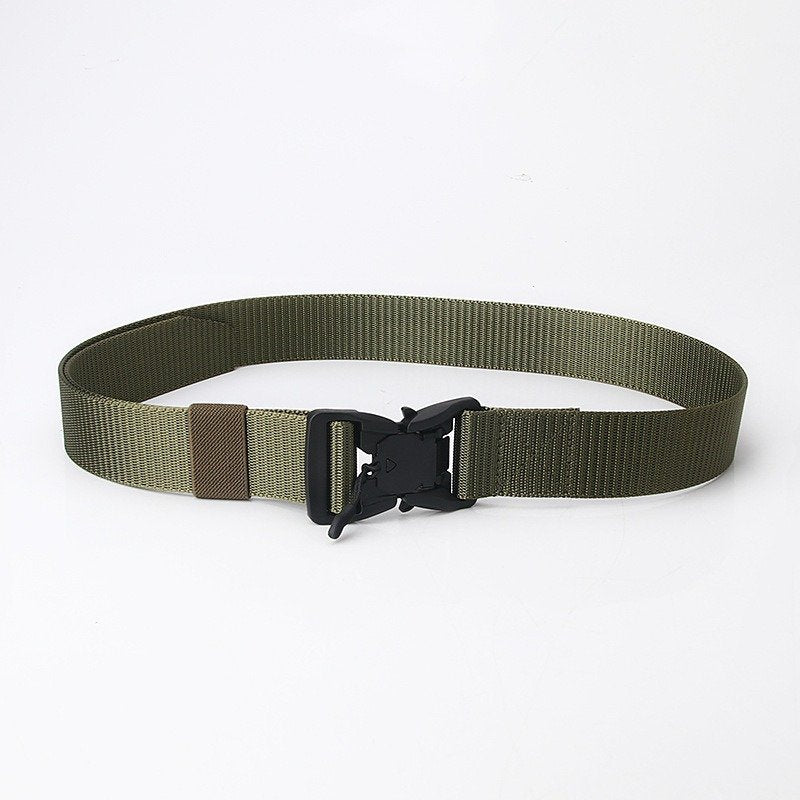 Tactical Belt With Button Man