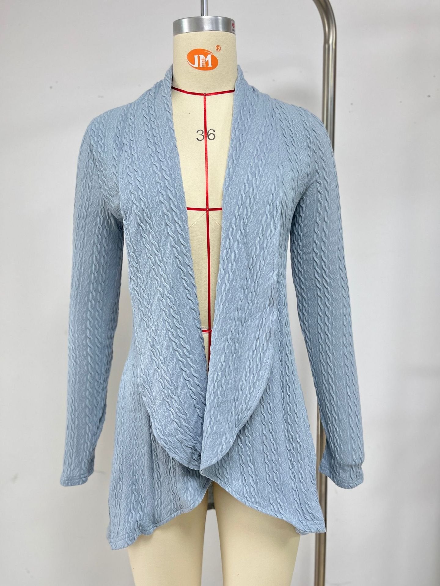 Loose Cardigan Without Pockets