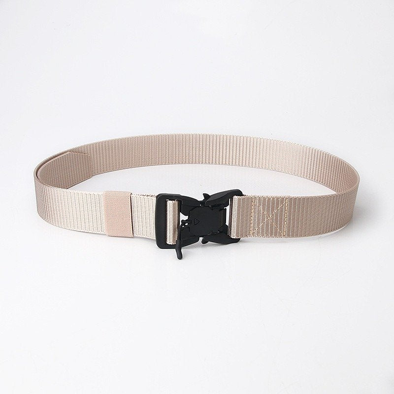 Tactical Belt With Button Man