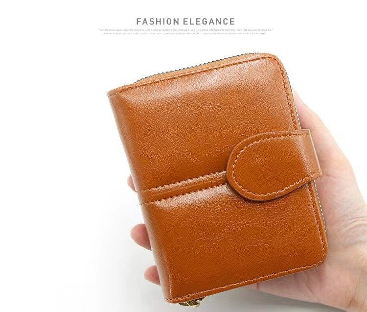 Retro Zipper Wallet