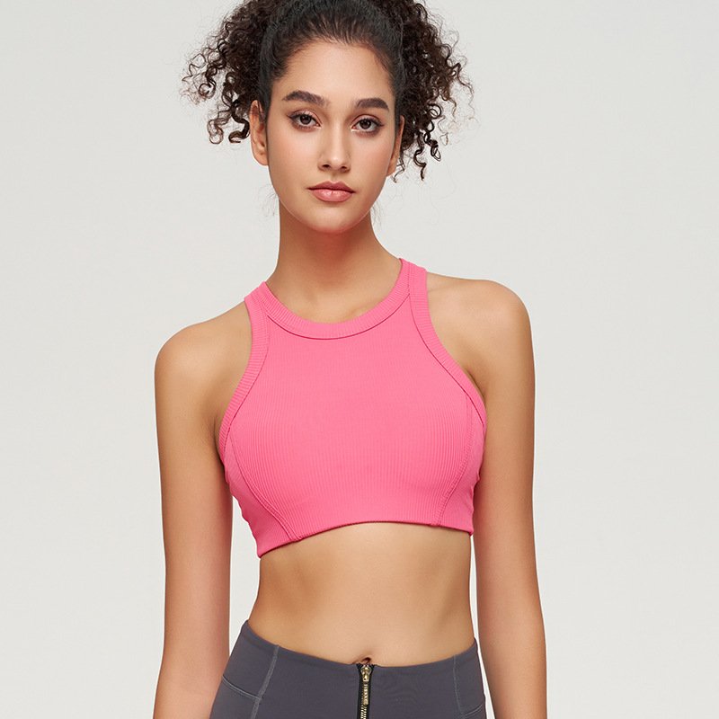 Quick-Drying Yarn Fitness Sports Bra