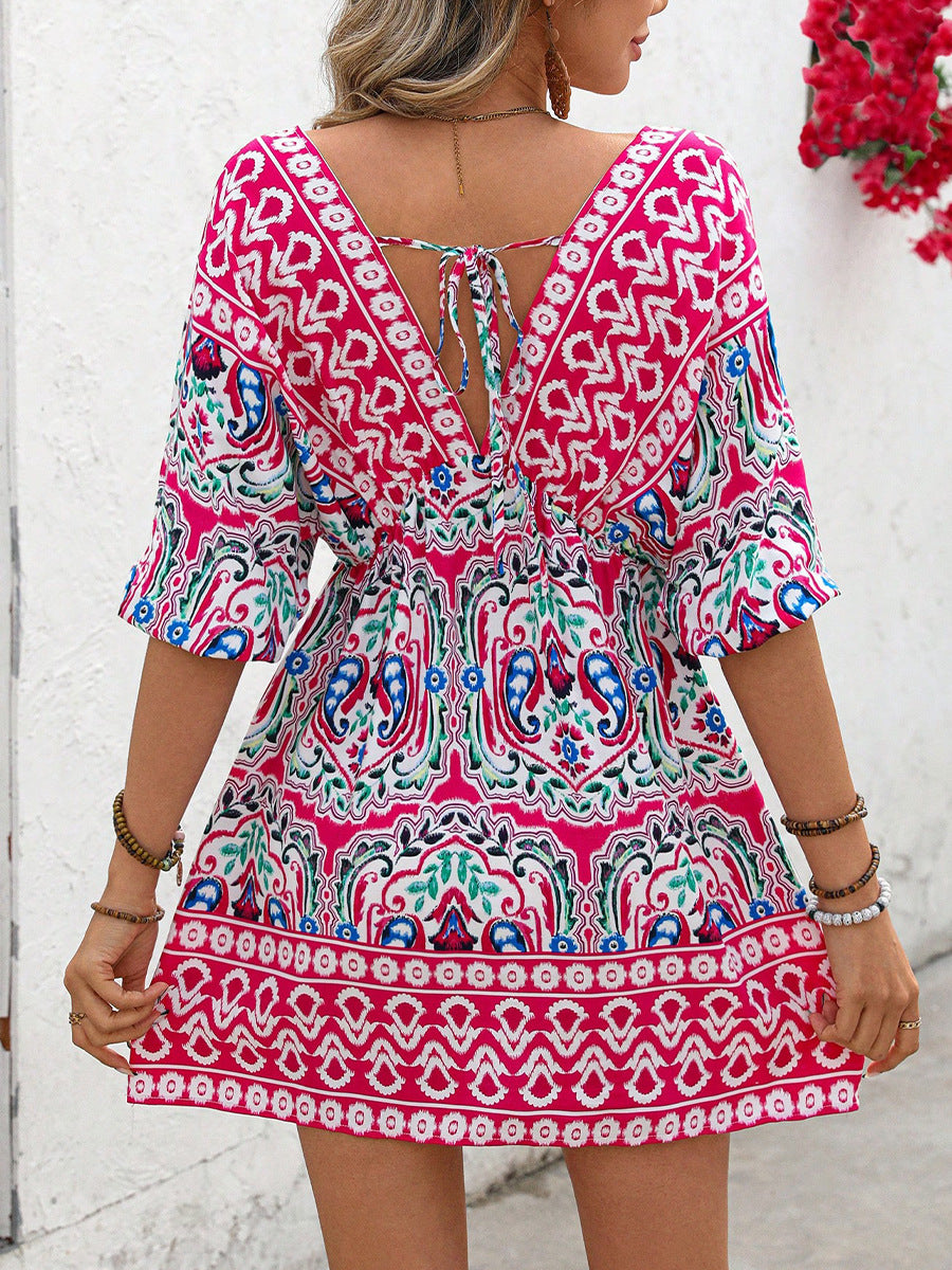 Bohemian style dress