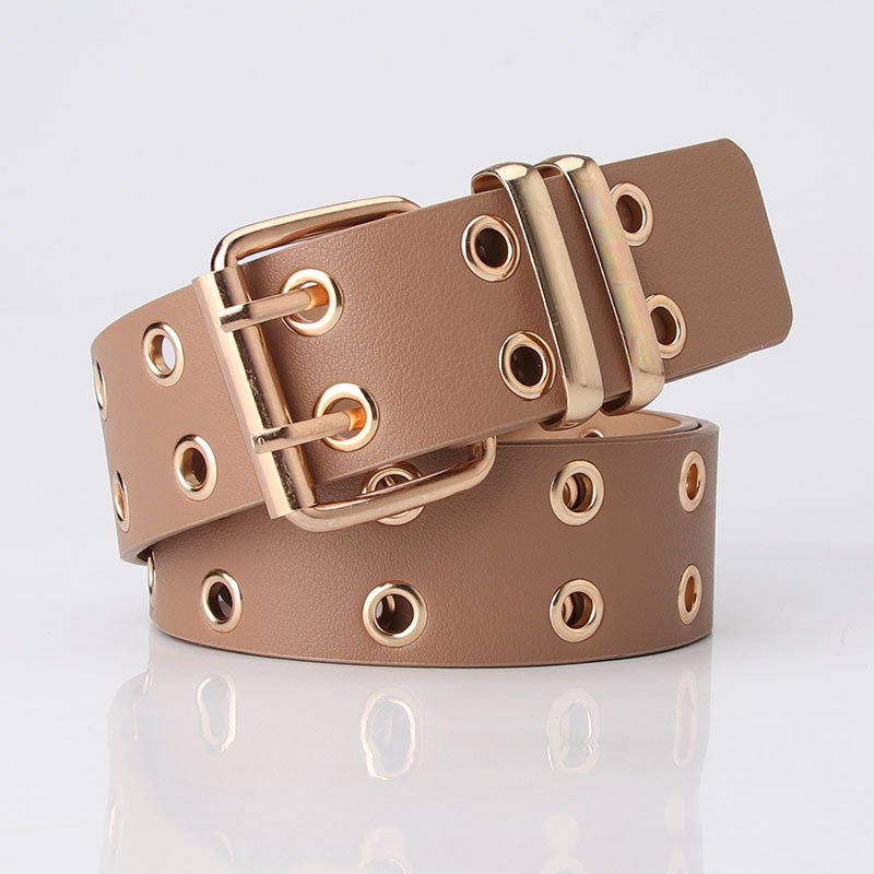 Silver Double Pin Buckle