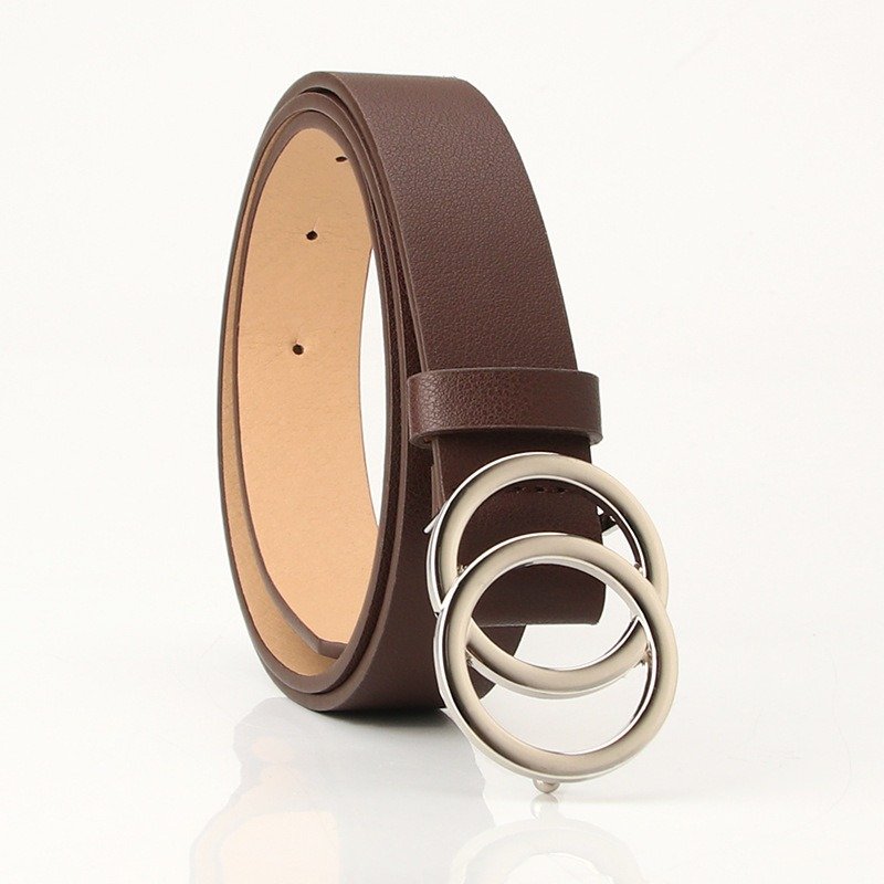 Double Loop Button Belt