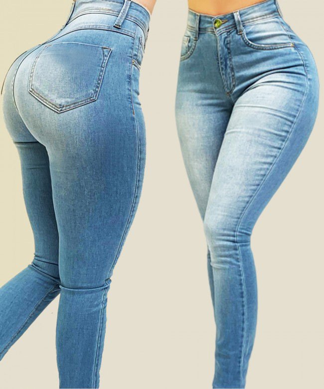 Slim Fit Elastic Jean