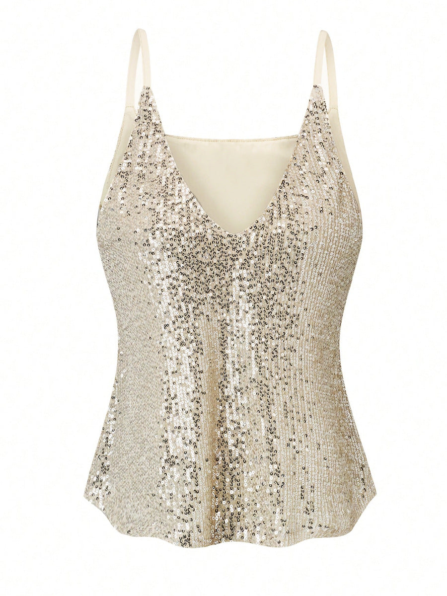 Sequin vest