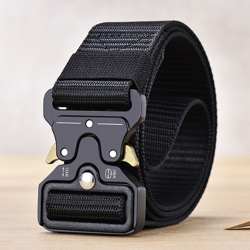 Tactical Belt With Alloy Buckle