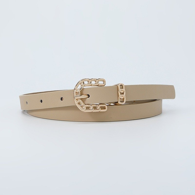 Golden Chain Buckle Belt