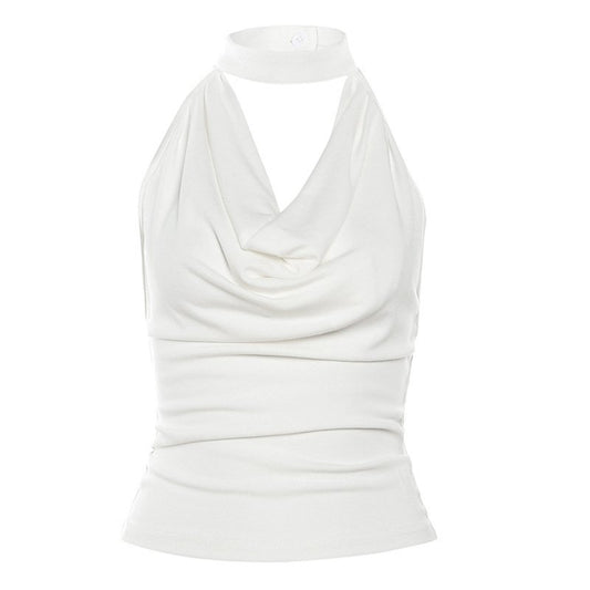 Sexy Backless Halterneck Street Fashion Vest