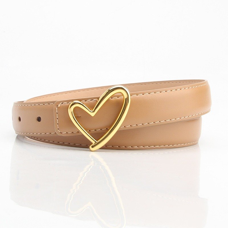 Belt With Golden Heart