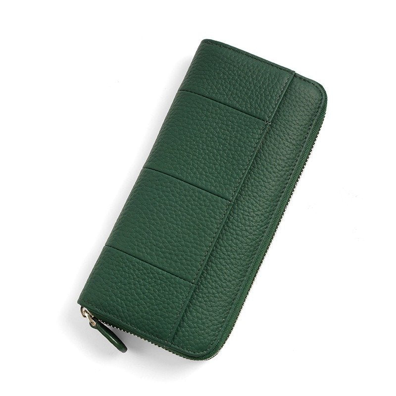 Women's Magnetic Wallet with Zipper