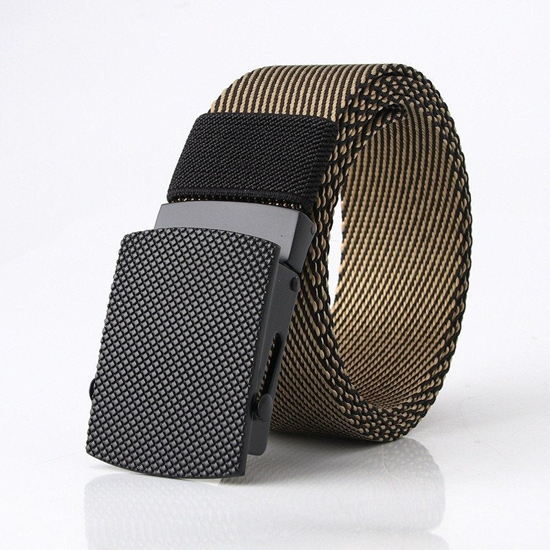 Canvas Belt for Men with Automatic Buckle