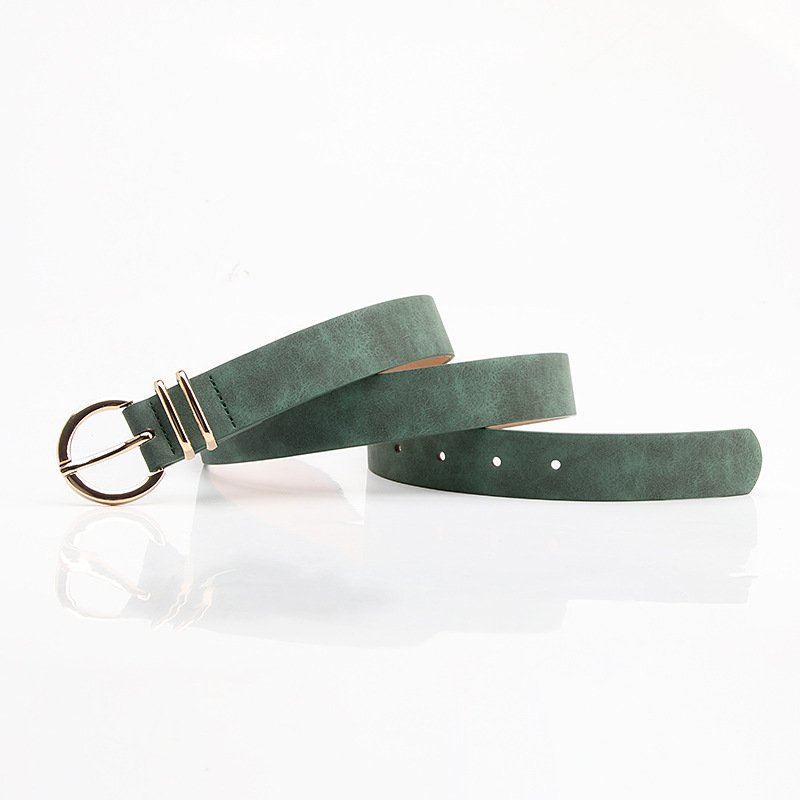 Tie In Alloy Pin Buckle Belt