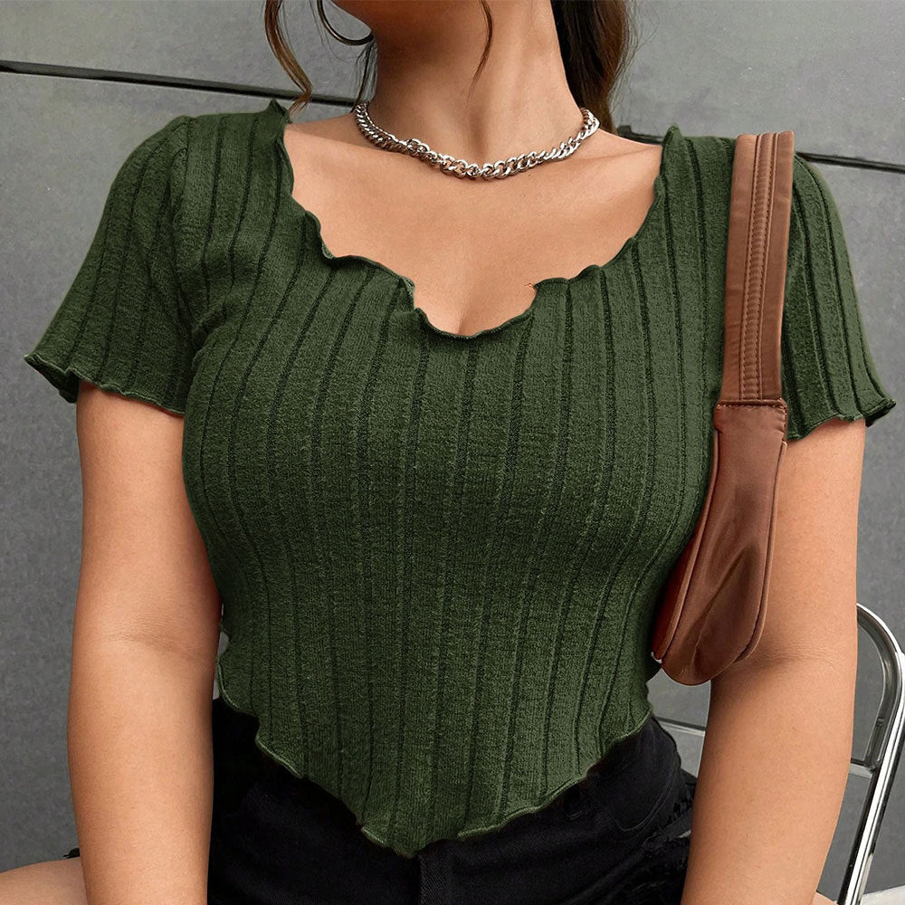 Casual commuting slimming top