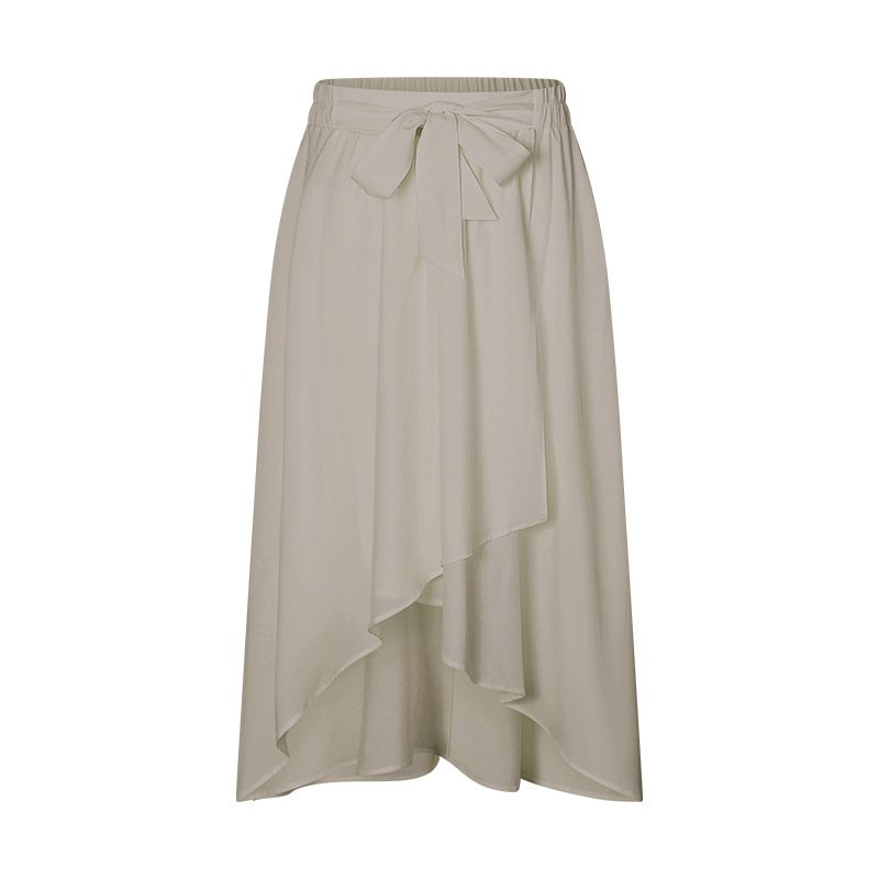 Long Pleated Skirt